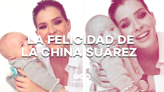 La China Suárez, modelo con cicatriz