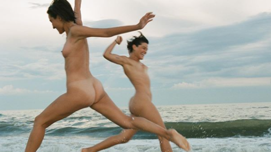 Las fotos de Calu Rivero desnuda en la playa que rompieron Instagram