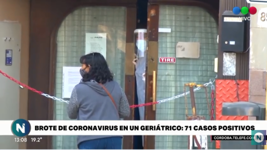 Coronavirus: preocupa la cantidad de contagios en un geriátrico Córdoba