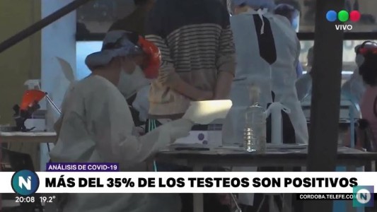 Coronavirus en Córdoba: más del 35% de los testeos en la terminal son positivos