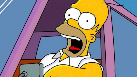 Furor viral por la enorme piedra que "se parece" a Homero Simpson