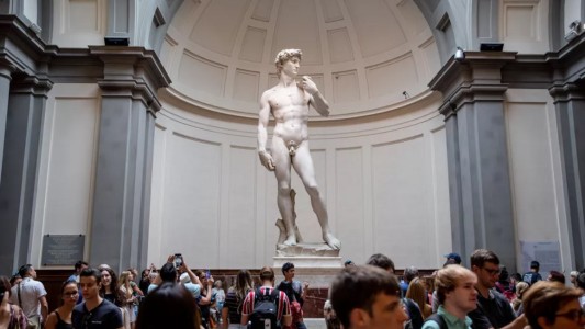 Llevan a Dubai una copia del David de Miguel Ángel realizada con una impresora 3D