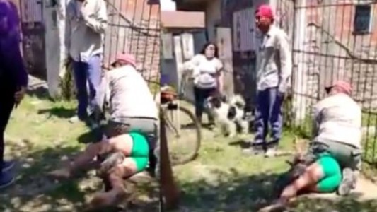 Lincharon a un ladrón, una vecina empezó a increparlos y se generó una fuerte discusión