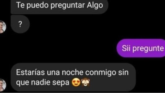 El mensaje de un peluquero a una menor: " Estarías una noche conmigo sin que nadie sepa"