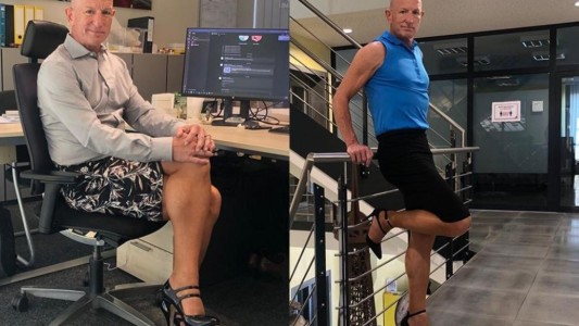 Tiene 61 años, tres hijos y desafía los estereotipos: usa pollera y tacos altos