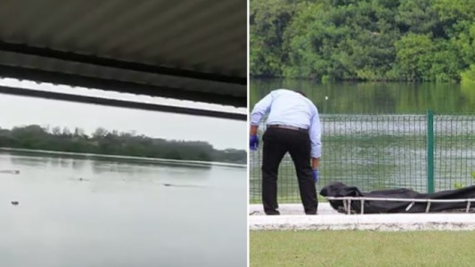 Se metió ilegalmente en una laguna para nadar desnudo y lo mató un cocodrilo