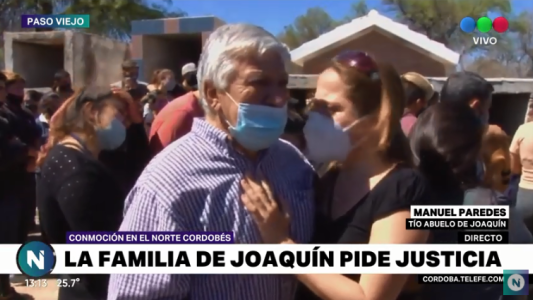 "Ni a un perro se lo mata así" el desgarrador testimonio del tío de Joaquín Paredes