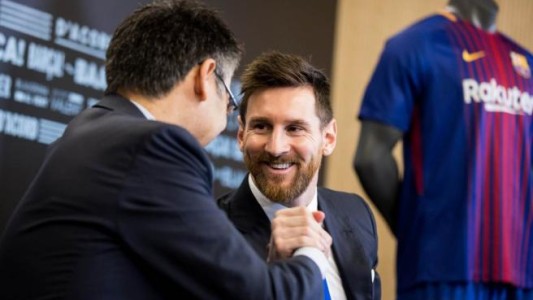 Renunció el presidente del Barcelona que se había peleado con Messi