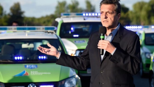 Sergio Massa: "Estamos comprometidos en la lucha contra la inseguridad"
