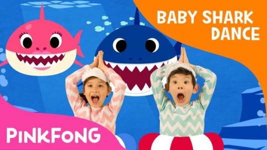 La canción infantil "Baby Shark" es el video más visto de Youtube