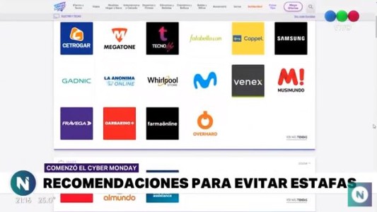 Las recomendaciones para el "Cyber Monday"