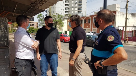 Comerciante atacado por municipales recibió la visita del Ministro de Seguridad
