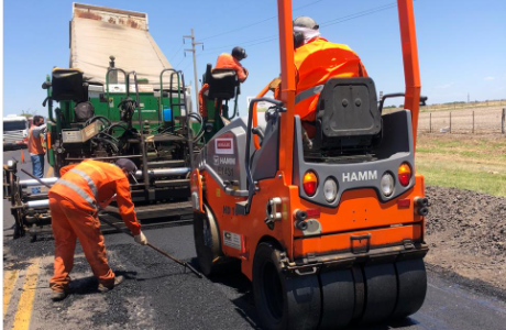 Nación reactivó la obra de repavimentación de las rutas nacionales 9 y 60 en Córdoba