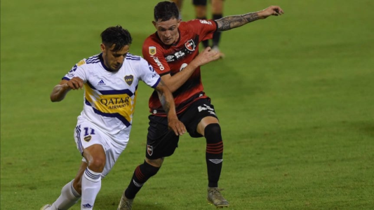 Salvio padece un desgarro y es casi imposible que pueda jugar para Boca en la Libertadores