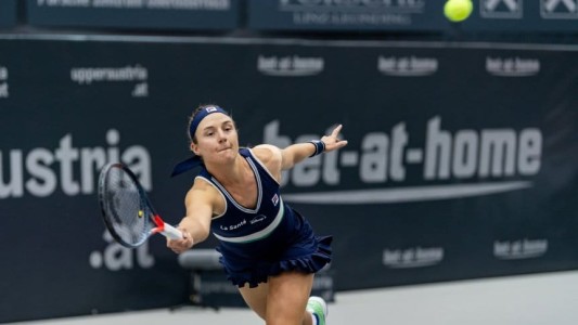 Nadia Podoroska cayó en Linz y cerró el mejor año de su carrera
