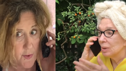 La parodia de Graciela Borges y Verónica Llinás hablar de la actualidad