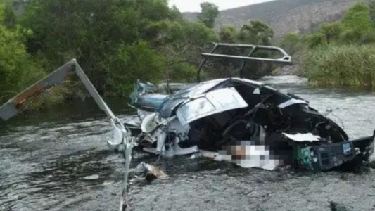 Especialistas en Accidentología buscan las causas de la caída del helicóptero de Brito