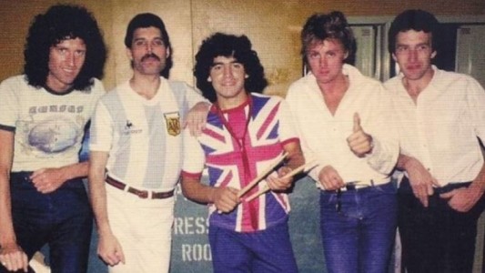 El homenaje de Queen a Diego Maradona