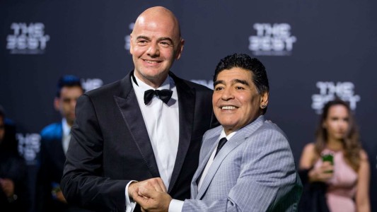 "Diego merece nuestra gratitud eterna", dijo el presidente de la FIFA
