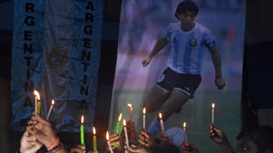 Dolor en la India por la muerte de Diego Maradona
