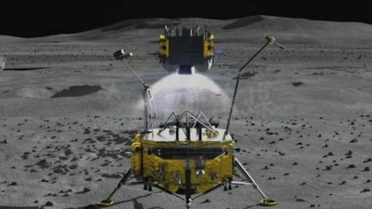 Alunizó la sonda china Chang'e 5: traerá rocas a la Tierra