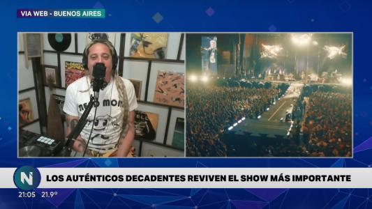 Los Auténticos Decadentes reviven en un disco el show más importante de su carrera