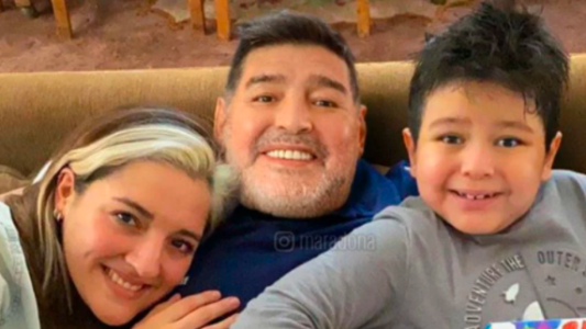 La reacción de Dieguito Fernando cuando se enteró de la muerte de Maradona