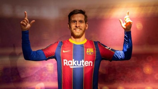 Nueva estatua de Messi en el Museo de Cera de Barcelona: "Normal que se quiera ir"