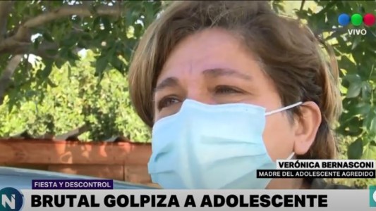 VIDEO: "Se ensañaron; Lautaro vive porque estaba acompañado", dice la madre del joven golpeado