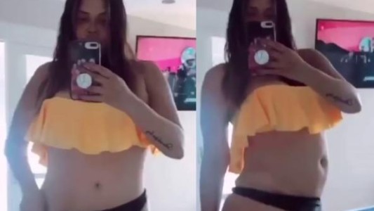 Nazarena Vélez mostró su cuerpo en bikini sin filtros: "Vean mis defectos"