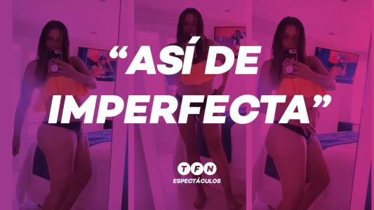 "Así de Perfecta": Nazarena Vélez se mostró tal cual es, con una fuerte reflexión