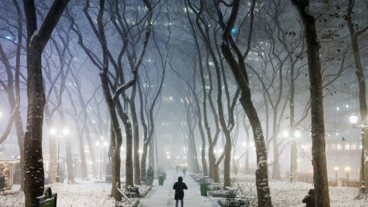 Impactante tormenta de nieve azotó a Nueva York