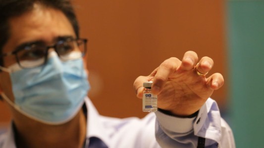 Diego Cardozo: "La vacuna es buena, confíen en la vacuna"