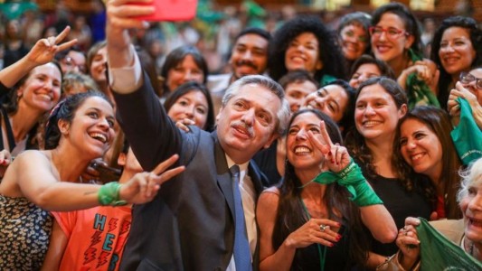Alberto Fernández: "El aborto es ley, a ello me comprometí"
