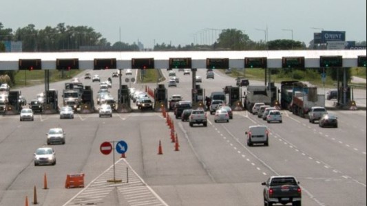 Año nuevo, tarifa nueva: los peajes aumentan 10 pesos desde mañana