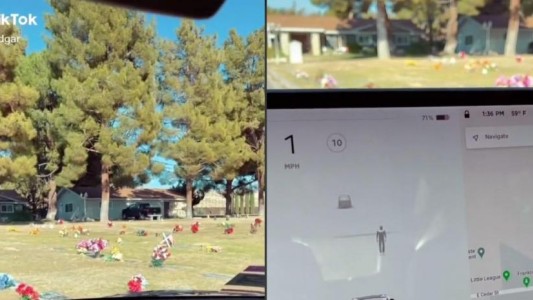 Viralizan un radar que detecta personas que caminan en un cementerio vacío