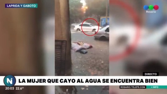 Una mujer “desapareció” en plena tormenta en Rosario