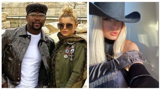 Quién es la rubia stripper de Las Vegas que conquistó el corazón de Mayweather