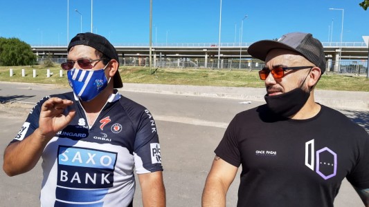 "Rueda conmigo": la oportunidad para no videntes de andar en bicicleta