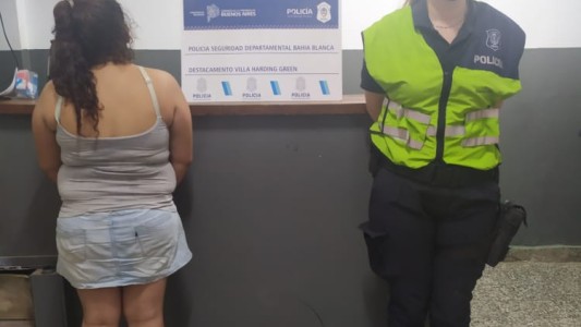 Una mujer terminó detenida por apedrear el auto de un amigo de su ex pareja