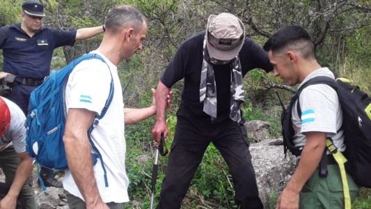 Encontraron sano y salvo al turista perdido en el Cerro Champaquí