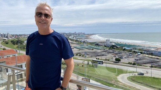 Marley y Lizy Tagliani están en Mar del Plata grabando "Por el Mundo"