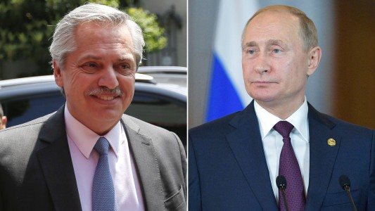 Alberto habló con Putin y pidió ayuda para garantizar el acceso a la vacuna
