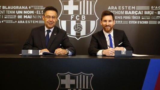 Messi irá contra exdirigentes del Barcelona por la "filtración" de su contrato