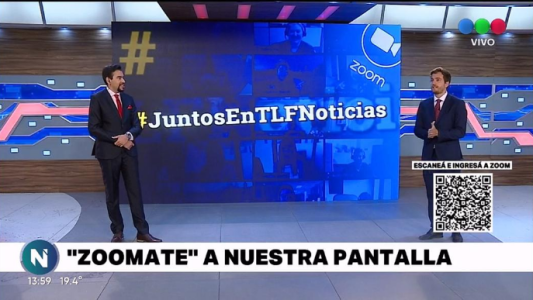Entrá a la sala de zoom y participá con nosotros en Telefe Noticias Córdoba
