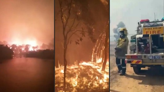 Video impactante: 70 casas fueron destruidas por nuevos incendios en Australia
