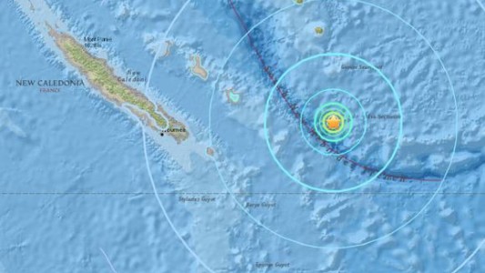 Alerta de tsunami en el Pacífico Sur tras un terremoto de magnitud 7,7