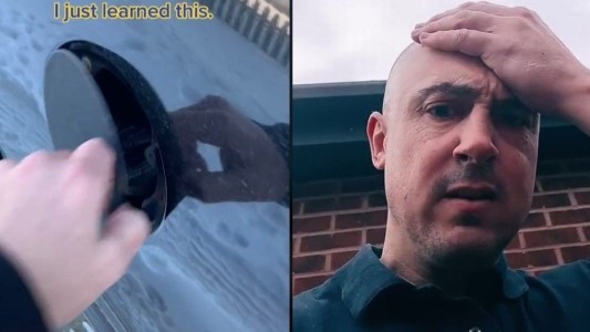 El momento en que un hombre descubre para qué sirve una ranura escondida en los autos