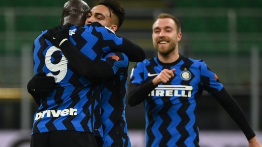 Con un gol de Lautaro, el Inter venció a la Lazio y quedó como único líder de la Serie A
