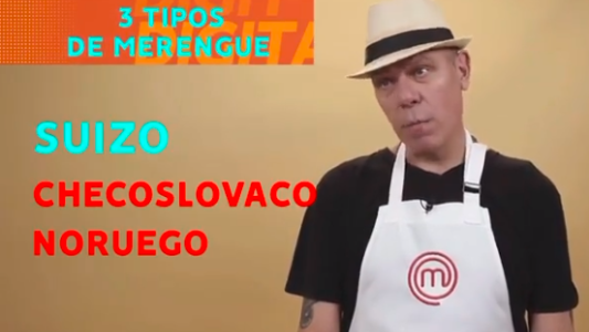 A días de su debut en MasterChef Celebrity, el "Loco" Montenegro puso a prueba sus conocimientos culinarios